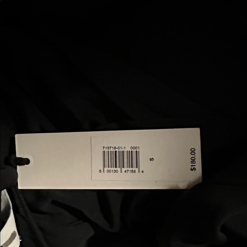 NEW! BANANA REPUBLIC BLACK JERSEY KNIT ASYMMETRICAL DRAPED MAXI DRESS 🧬 - Picture 7 of 11